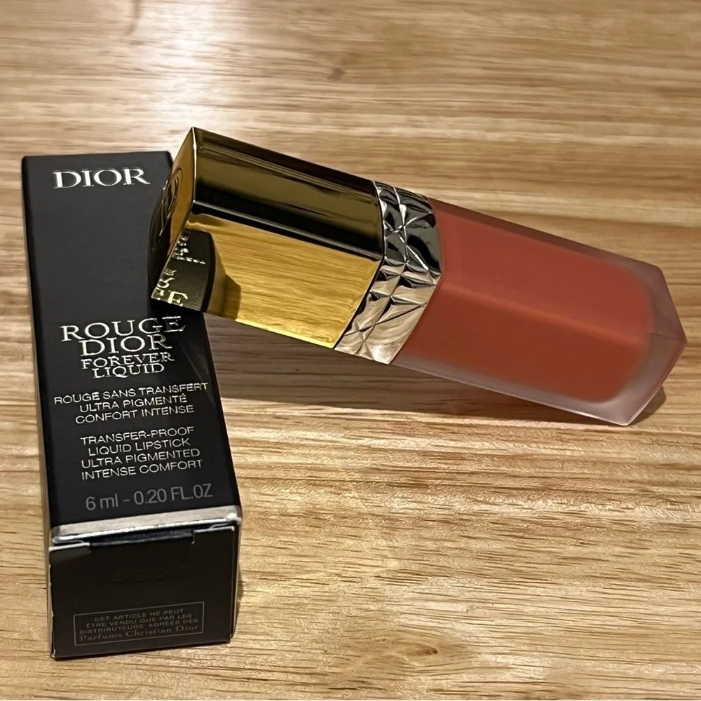 Limited-Edition Dior Forever Liquid Sequin Glittery Liquid Lipstick 333 Intrigue